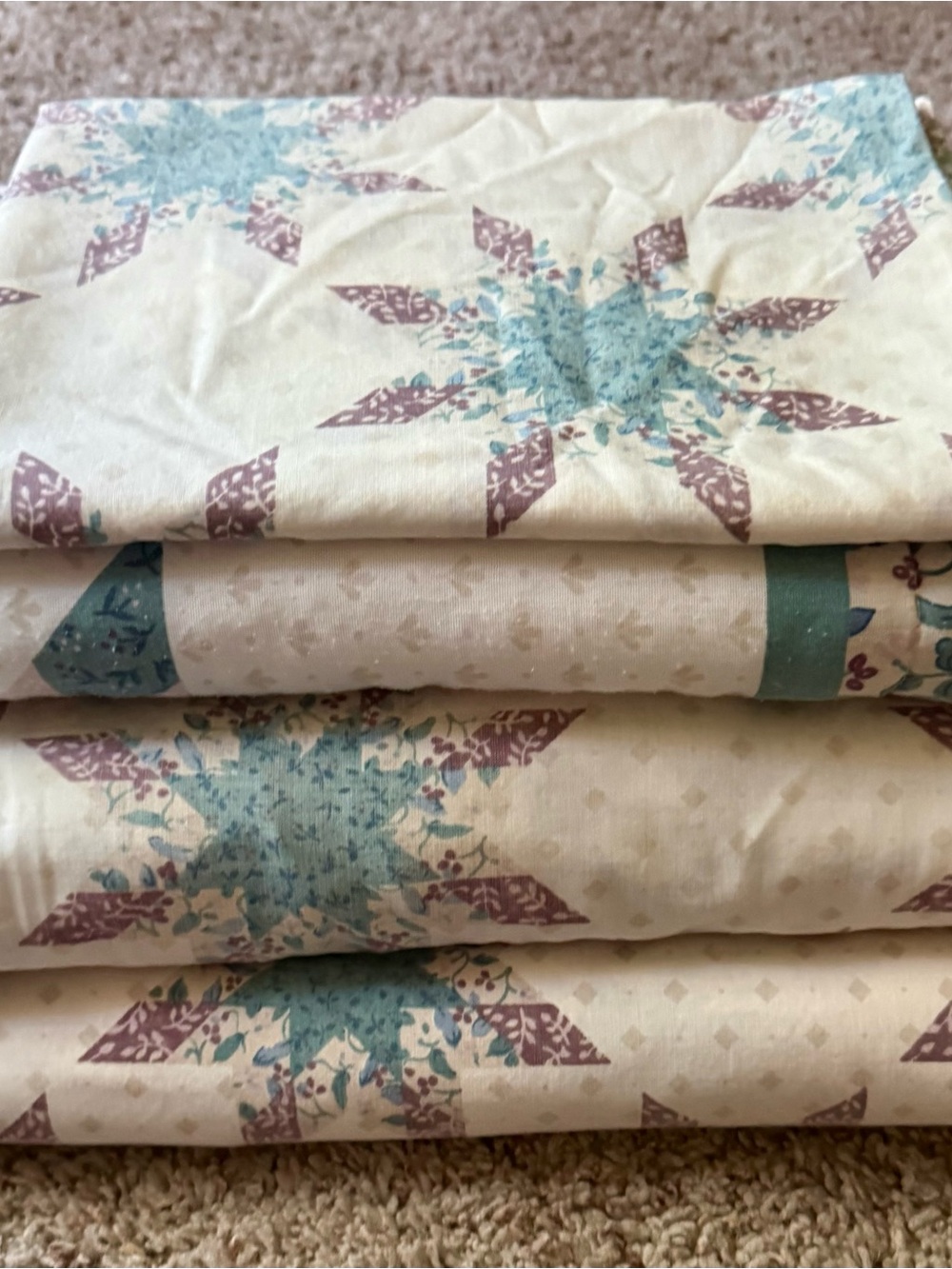 Rare Vintage Sheet Set